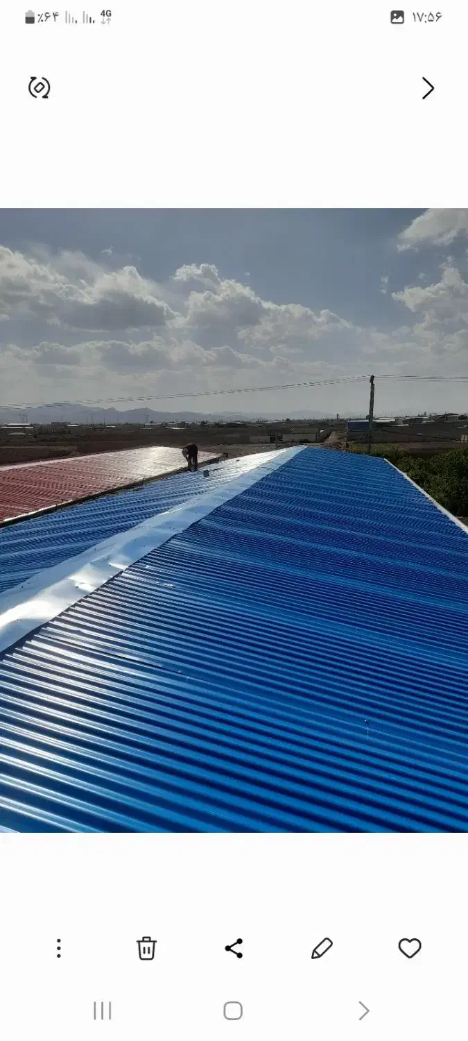 اجرای شیروانی به صورت دستمزد وپیمانکاری|خدمات پیشه و مهارت|نجفآباد, ویلاشهر|دیوار