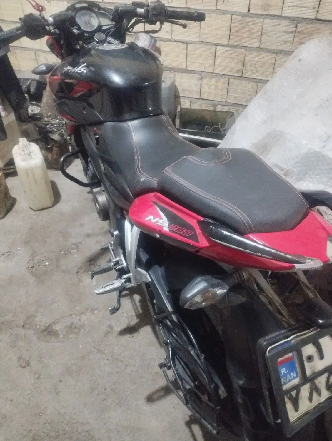 موتور ان اس مزایده خیلی سالم|موتورسیکلت|کندوان, |دیوار