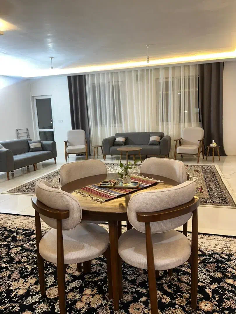 مبل مینیمال هشت نفره با پارچه لینا|مبلمان خانگی و میز عسلی|مشهد, طبرسی شمالی|دیوار