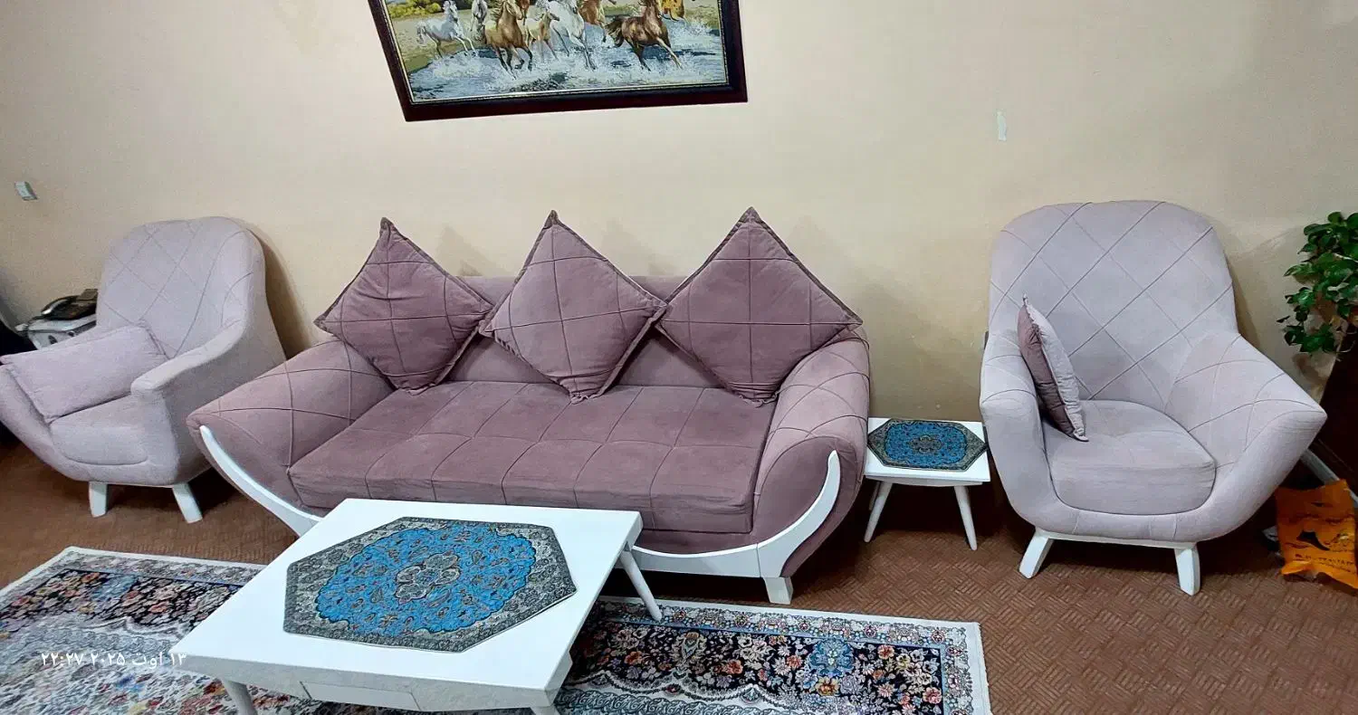 مبل هفت نفره|مبلمان خانگی و میز عسلی|ایلام, |دیوار