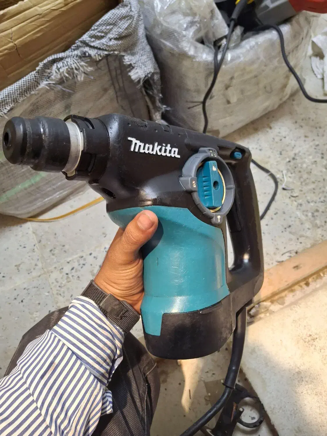 دریل بتن کن سه حالته ماکیتا ژاپنی استوک اصل|ابزارآلات|ریگ, |دیوار