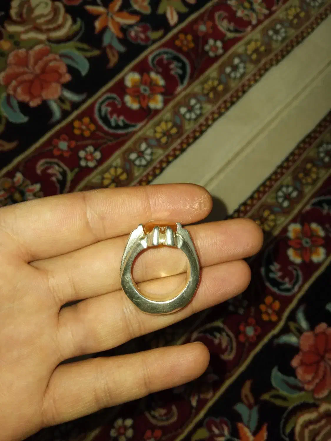 انگشتر یاقوت زرد آفریقایی|جواهرات|سنندج, |دیوار