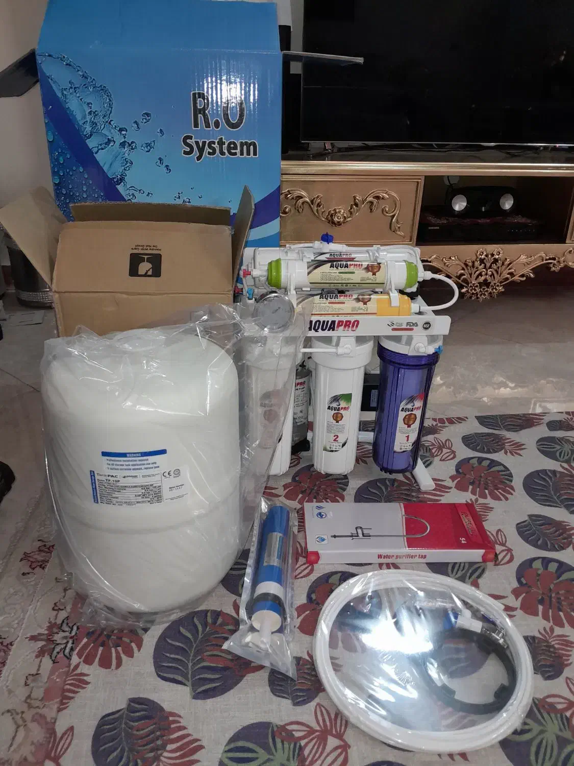 تصفیه آب زیر سینکی بِرند AQUAPRO + خدمات|آب‌سردکن و تصفیه آب|تهران, جردن|دیوار