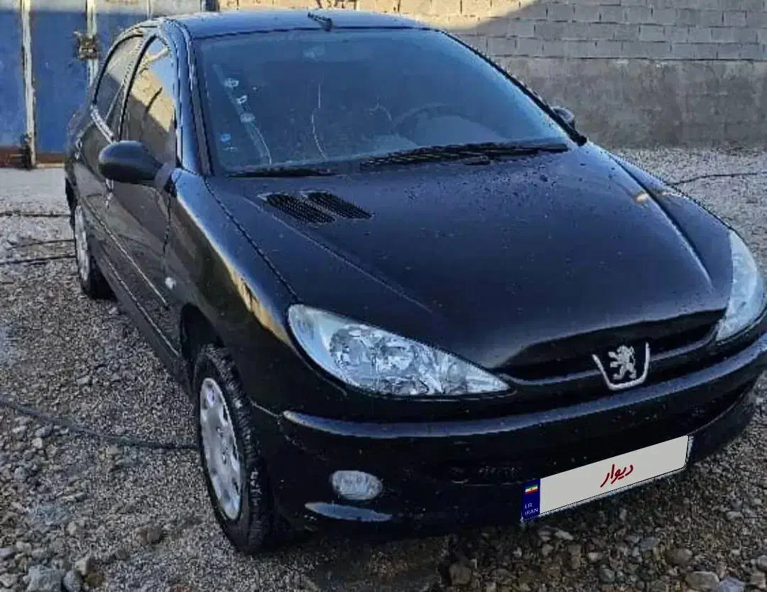 206 تیپ 2 مشکی|خودرو سواری و وانت|شیراز, دانشگاه شیراز|دیوار