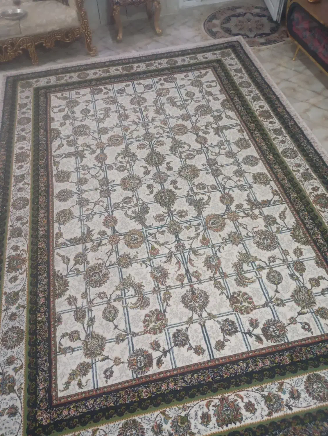 فرش ۹ متری جفت|فرش|ایلام, |دیوار