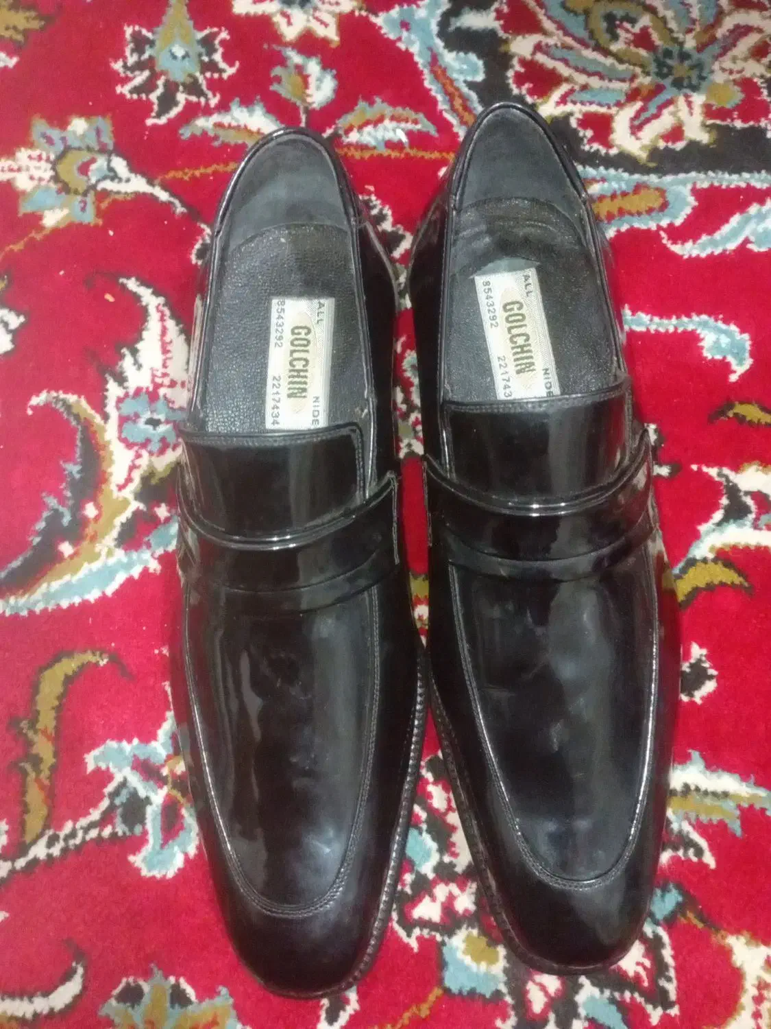 کفش مردانه مجلسی چرم سایز 40|کیف، کفش، کمربند|مشهد, شهید قربانی|دیوار