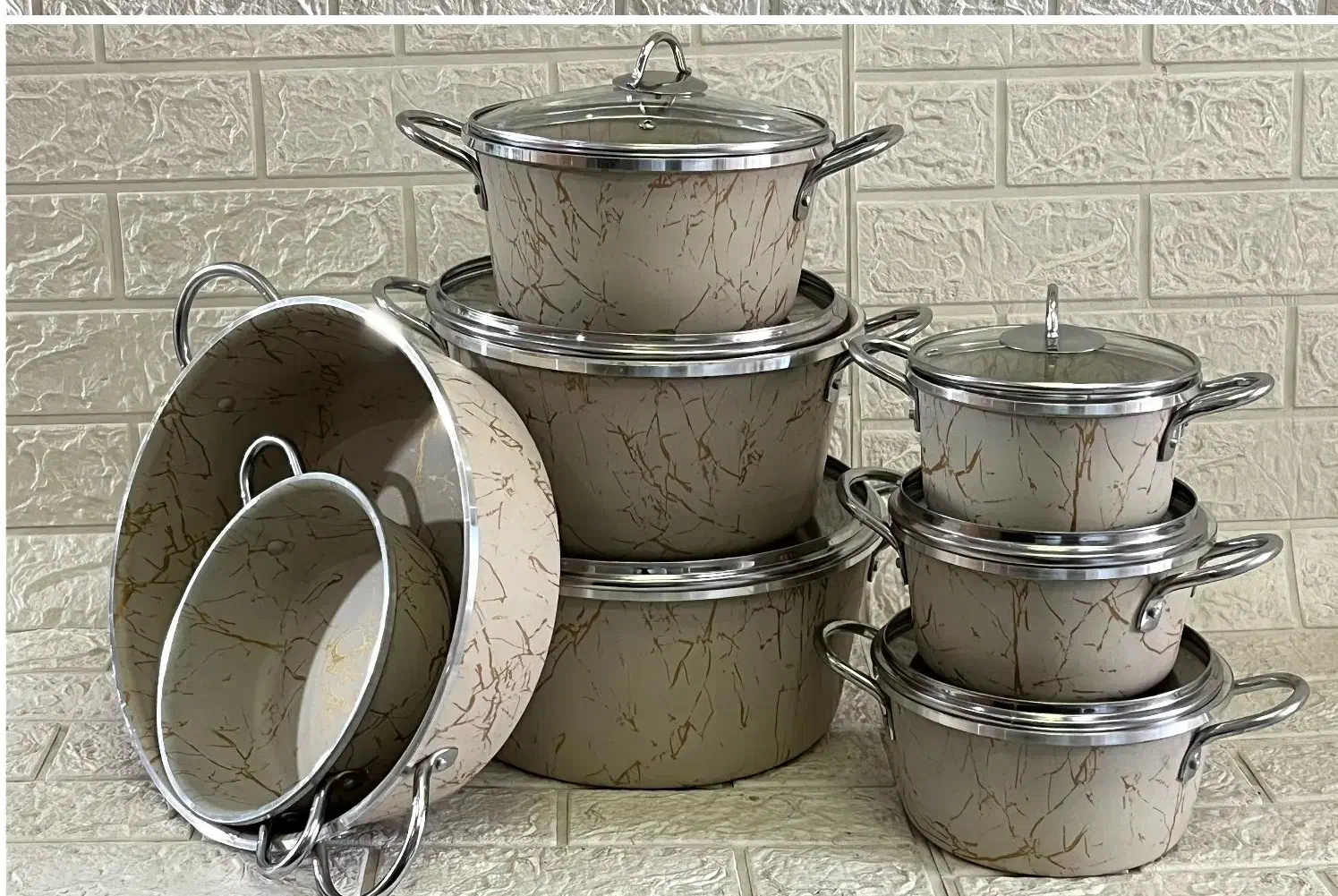 قابلمه ۱۴پارچه و 7پارچه|ظروف پخت‌وپز|نسیم‌شهر, |دیوار