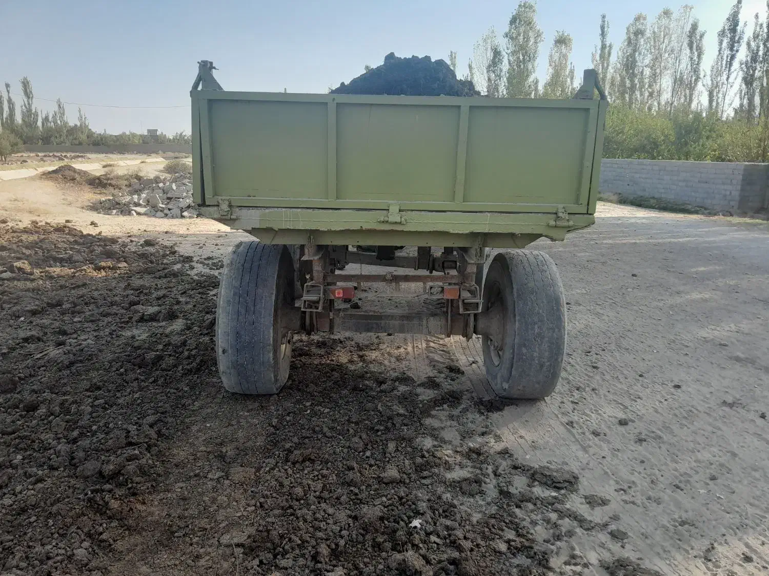 تریلی تراکتور ،جک دار|ماشین‌آلات صنعتی|نوشین شهر, |دیوار