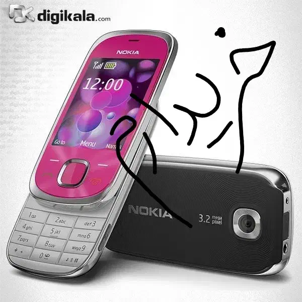 گوشی نوکیا ۷۲۳۰|موبایل|اصفهان, نقش جهان|دیوار