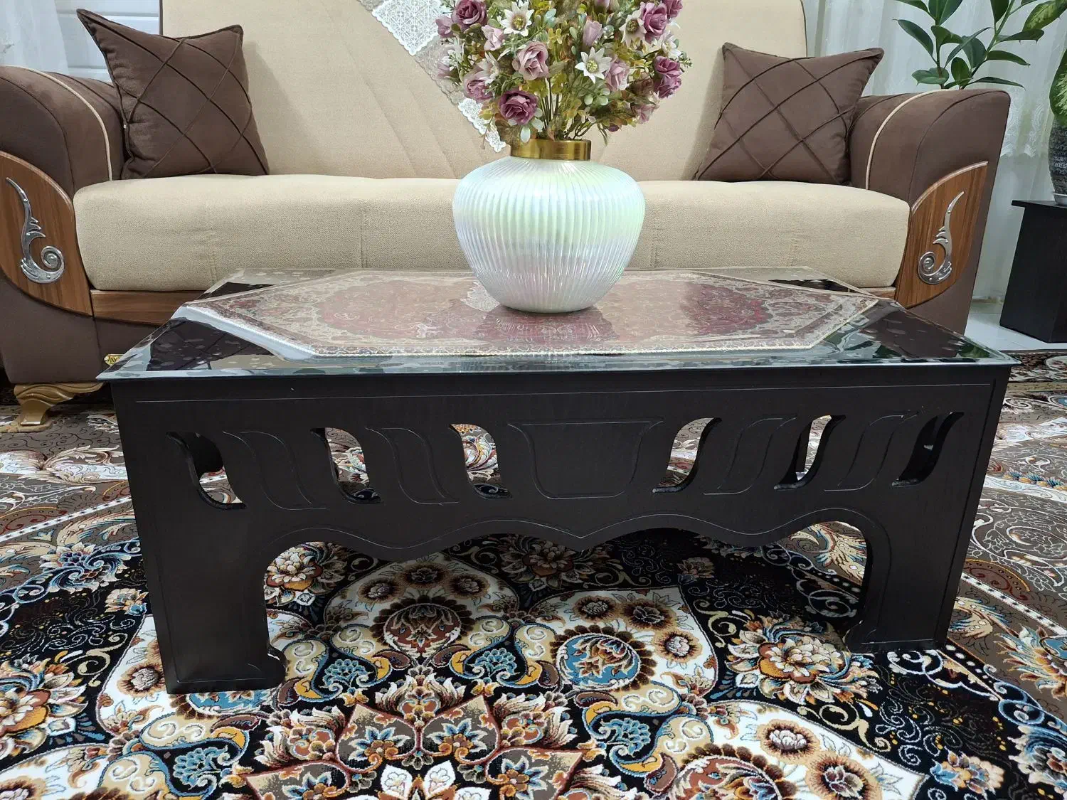 میز جلو مبلی|مبلمان خانگی و میز عسلی|اردکان, |دیوار