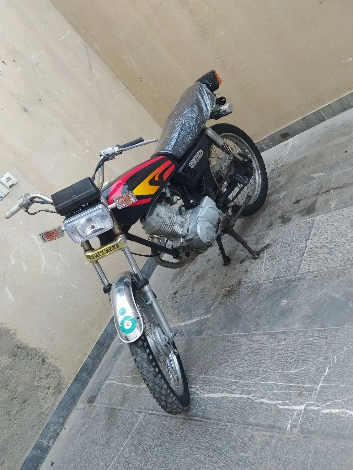 موتور بهپر 125|موتورسیکلت|ایرانشهر, |دیوار