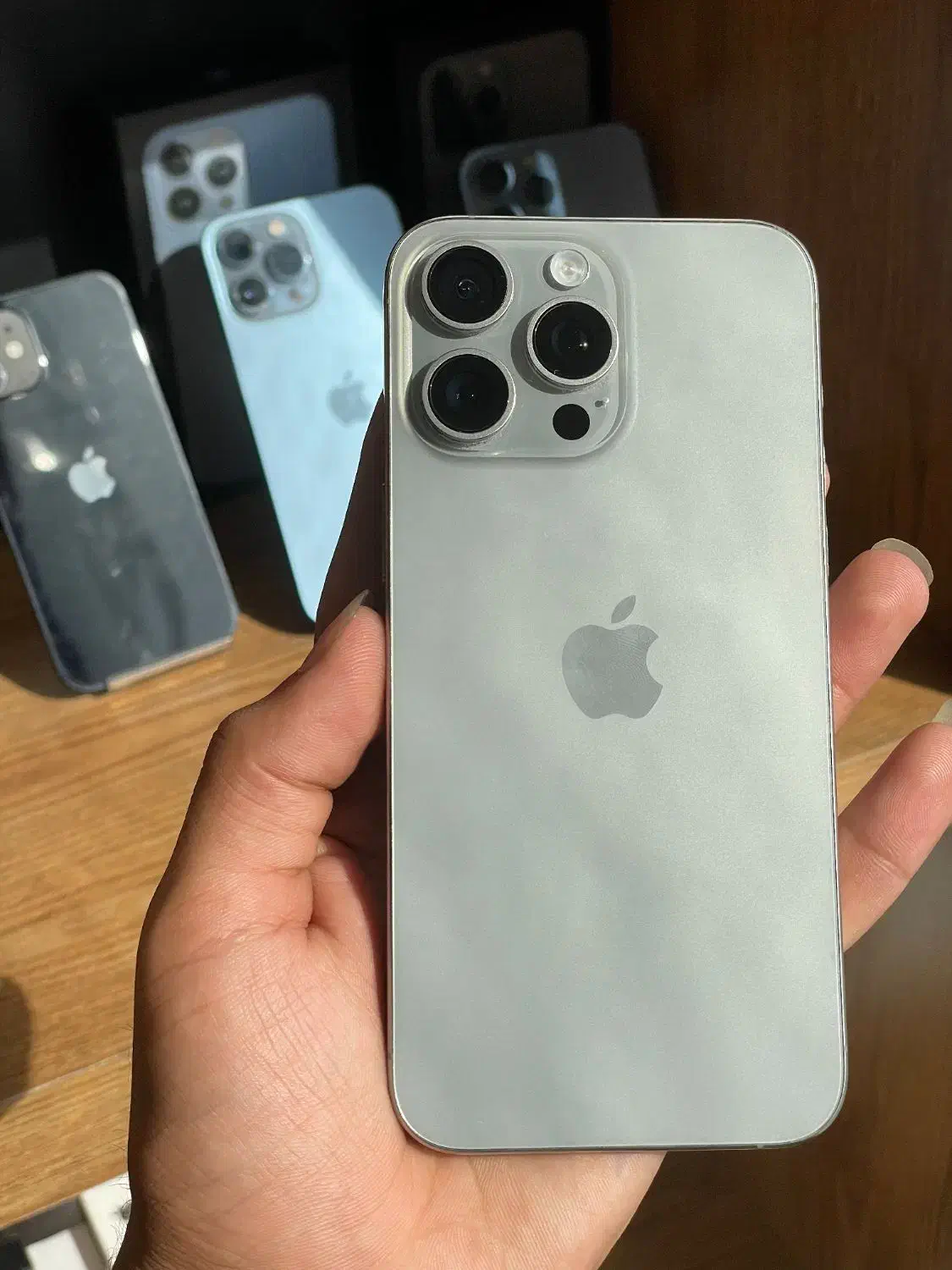 iphone 15 pro max باتری ۹۹ آکبند zaa 256|موبایل|مشهد, احمدآباد|دیوار