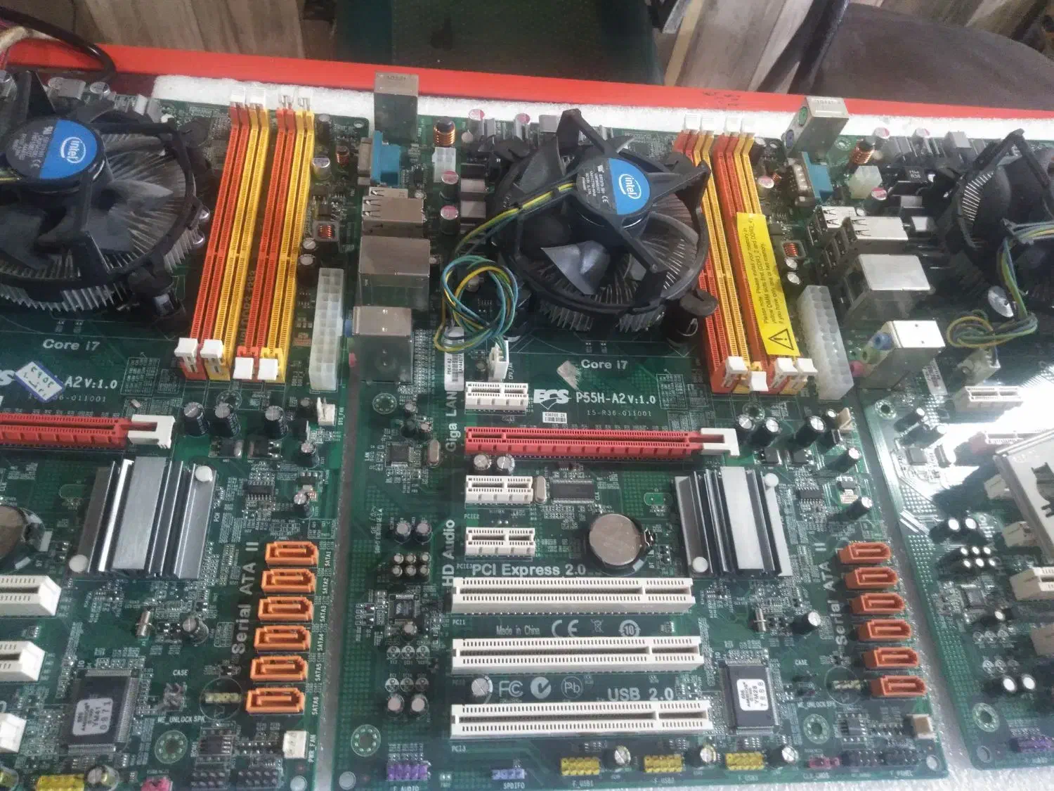 مادربردبه همراه سی پو i3 و فن|قطعات و لوازم جانبی رایانه|نکا, |دیوار