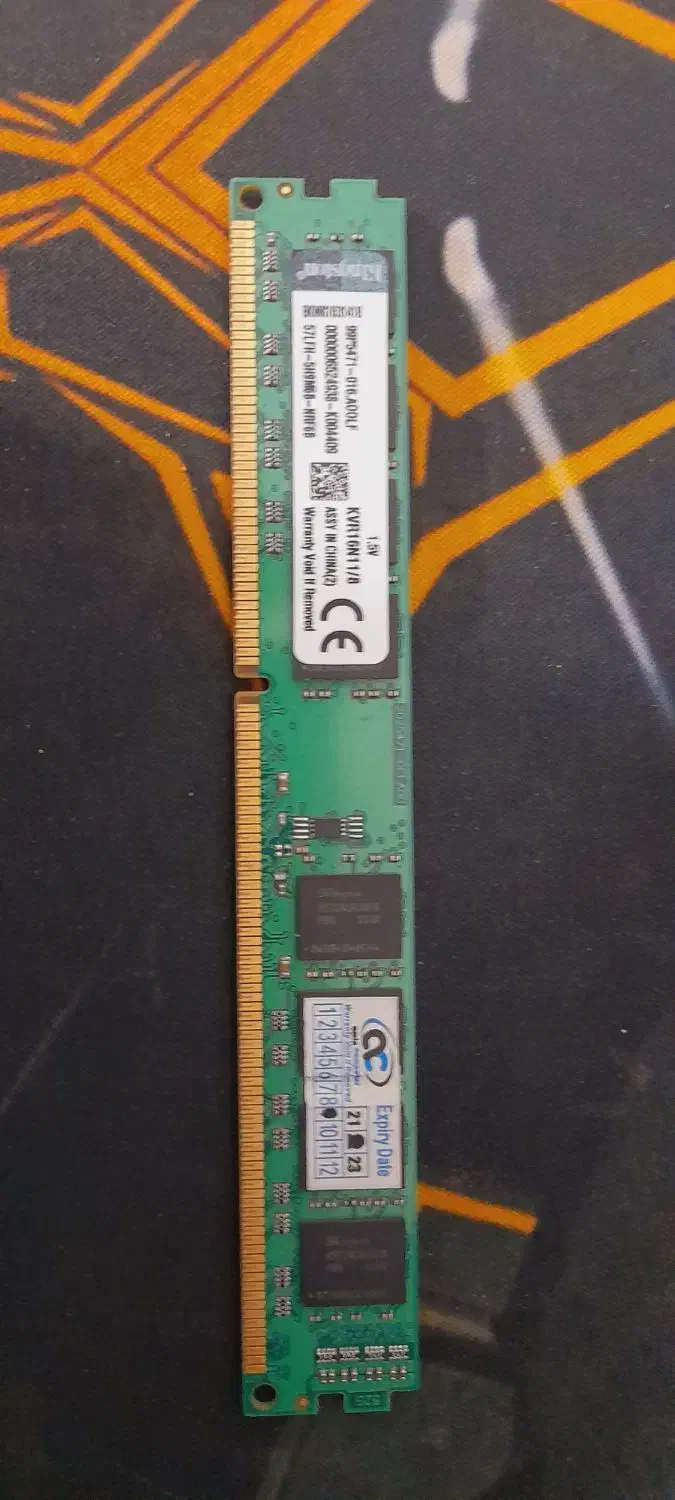 رم ۸ گیگابایت ddr3 مدل kingston|قطعات و لوازم جانبی رایانه|نسیم‌شهر, |دیوار