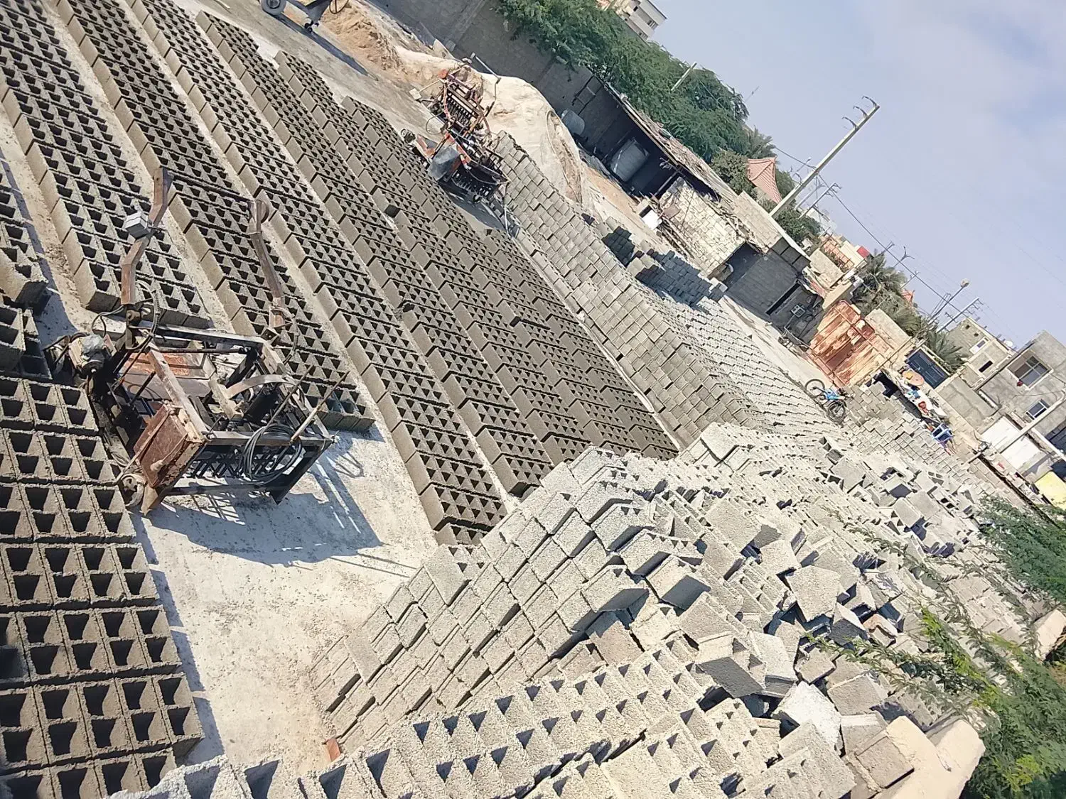 بلوک|مصالح و تجهیزات ساختمان|چغادک, |دیوار