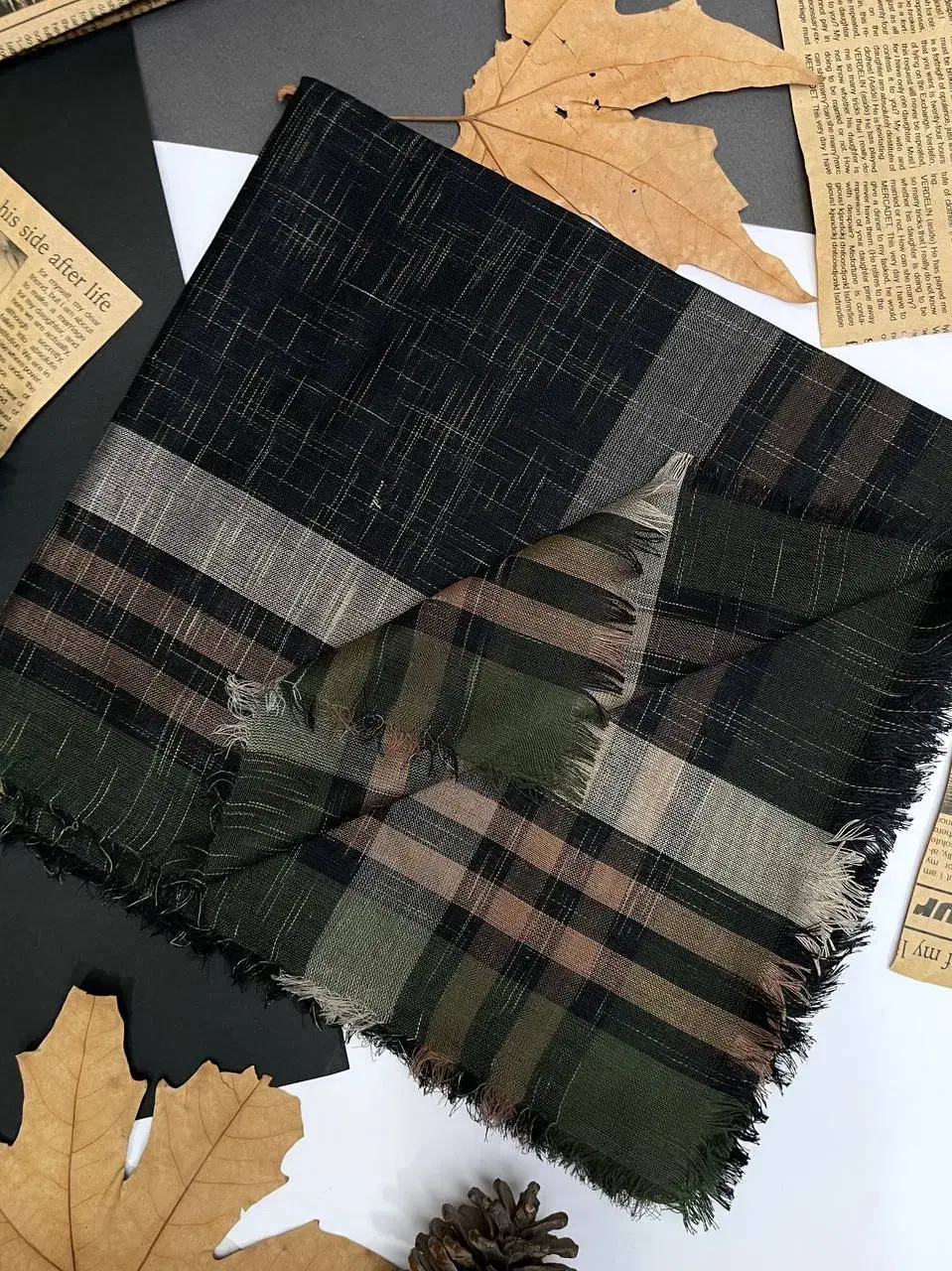 روسری نخ بافت یزد شیک و مناسب|لباس|قزوین, |دیوار