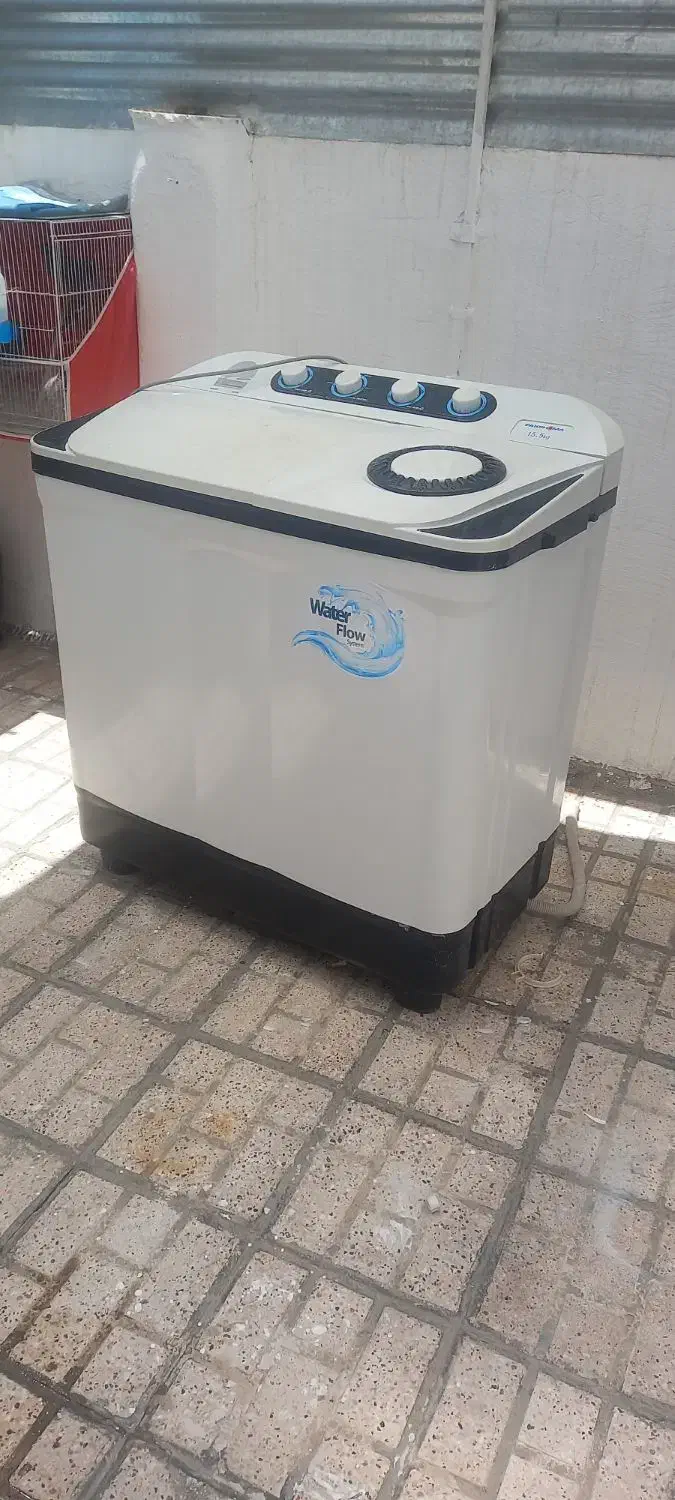 لباسشویی دوقلو پاکشوما ۱۶کیلویی|ماشین لباسشویی و خشککن لباس|مشهد, ایثارگران|دیوار