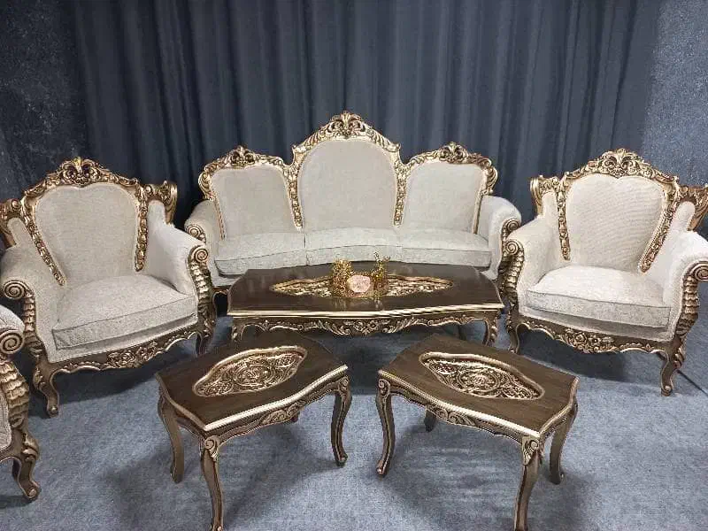 ست مبل های ۹نفره و ۷ نفره آکبند چوب روس|مبلمان خانگی و میز عسلی|کرمانشاه, |دیوار