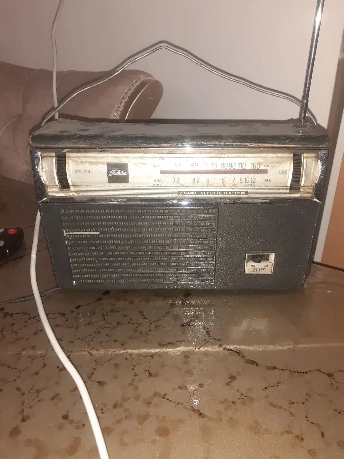 رادیو قدیمی عتیقه|سیستم صوتی خانگی|قزوین, |دیوار