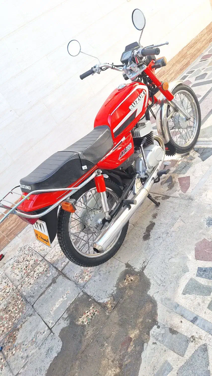 فروش موتور سیکلت سوزوکی|موتورسیکلت|کاکی, |دیوار