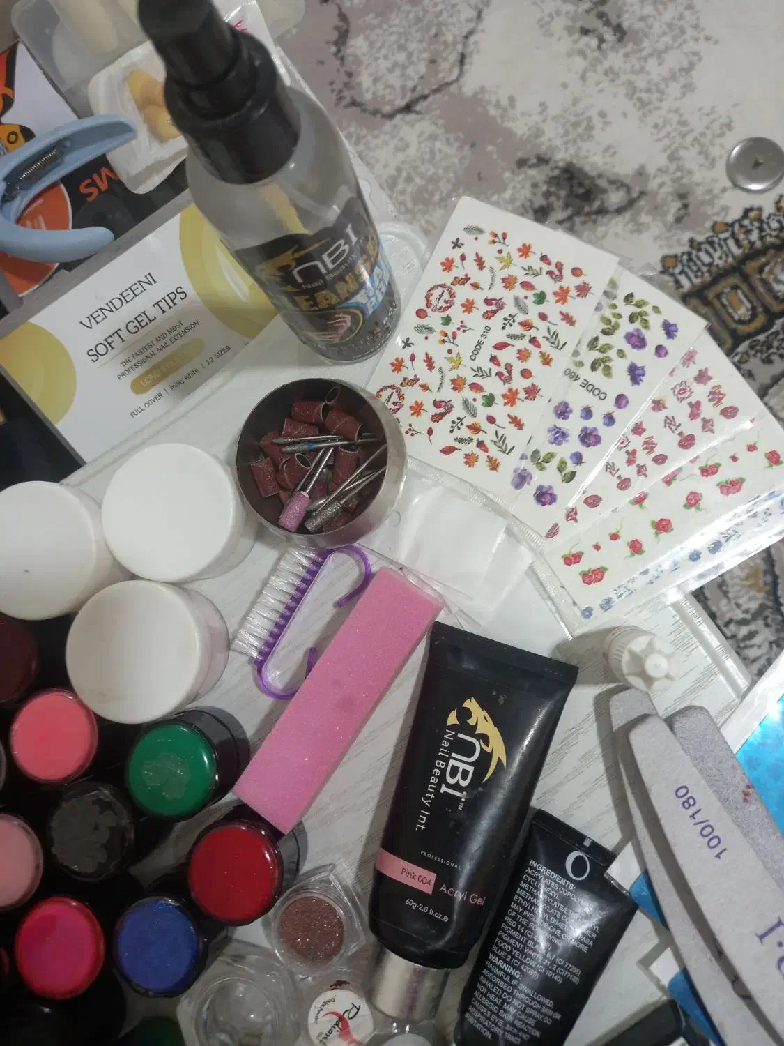 فروش وسایل کاشت ناخن|آرایشی، بهداشتی، درمانی|سنندج, |دیوار