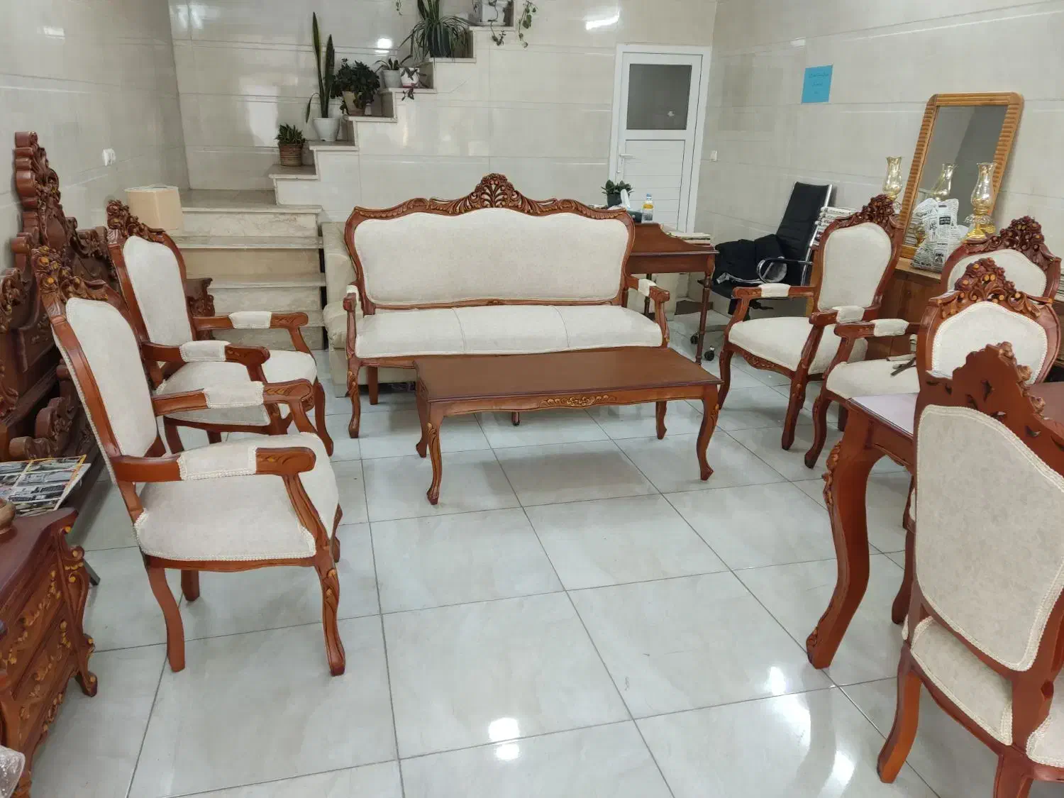 مبلمان و ناهارخوری یونانی|مبلمان خانگی و میز عسلی|پاکدشت, حصار امیر|دیوار