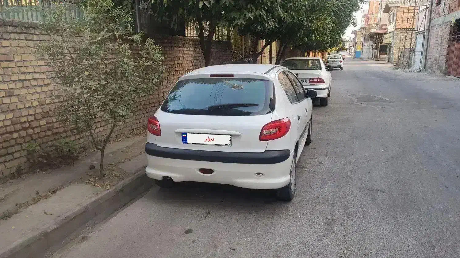 پژو ۲۰۶ تیپ ۳ مدل ۸۸ تمیز (بدنه تیپ ۵ موتور Tu3)|خودرو سواری و وانت|آزادشهر, |دیوار