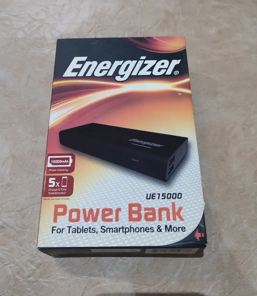 پاور بانک 15000میلی امپر  مارک انرجایزر در حد نو|لوازم جانبی موبایل و تبلت|اصفهان, رزمندگان|دیوار