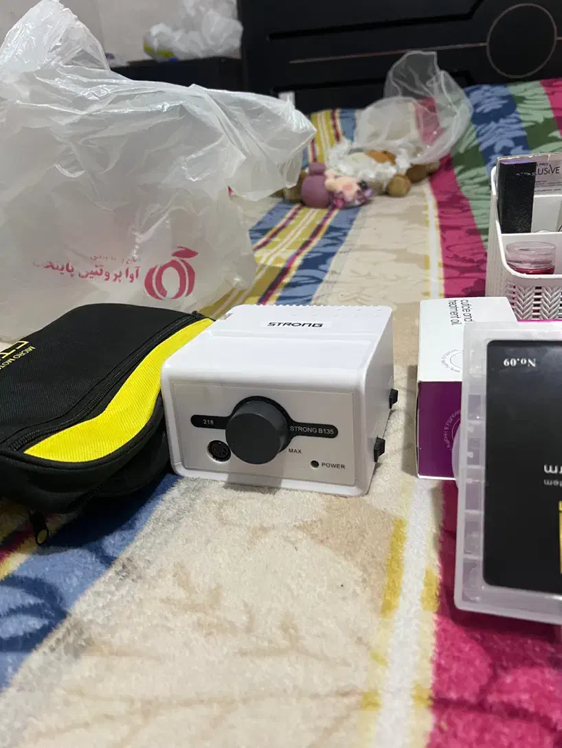 وسایل کاشت ناخن نو و اصل|آرایشی، بهداشتی، درمانی|رشت, یخسازی|دیوار