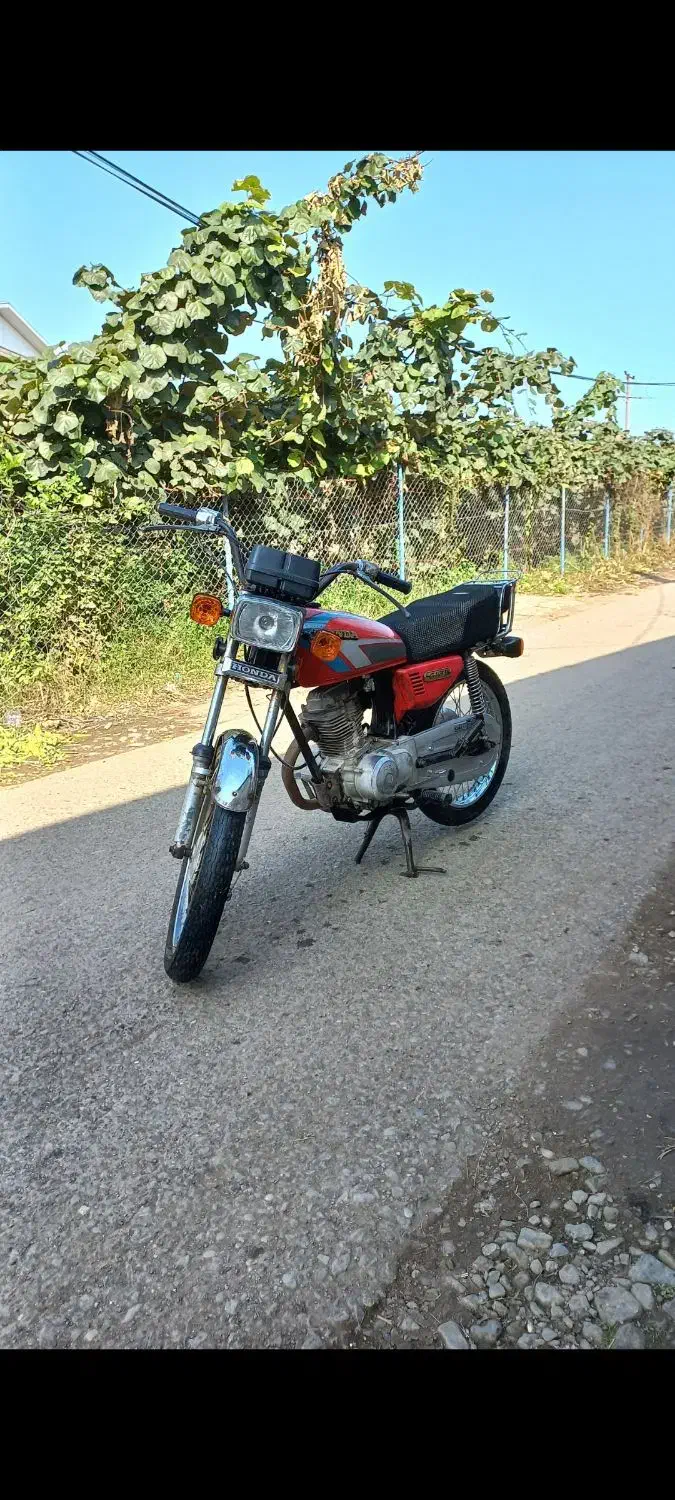 موتور هوندا ۱۲۵ مزایده|موتورسیکلت|تالش, جوکندان|دیوار