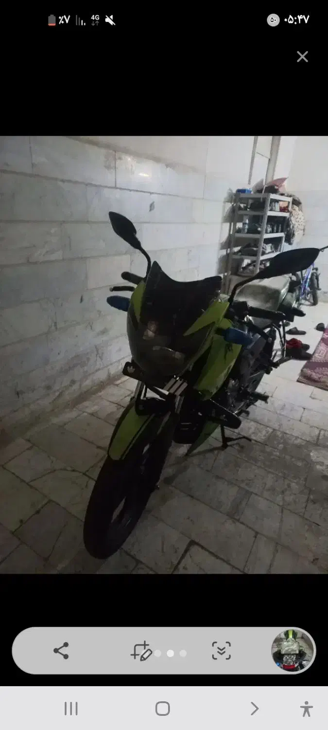 آپاچی مزایده|موتورسیکلت|بردسکن, |دیوار