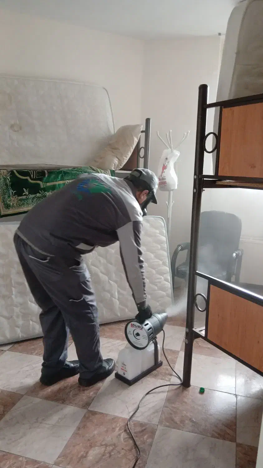 سمپاشی وریشه گنی ساس با پیشرفته ترین دستگاهها|خدمات نظافت|کرج, کوی کارمندان شمالی|دیوار