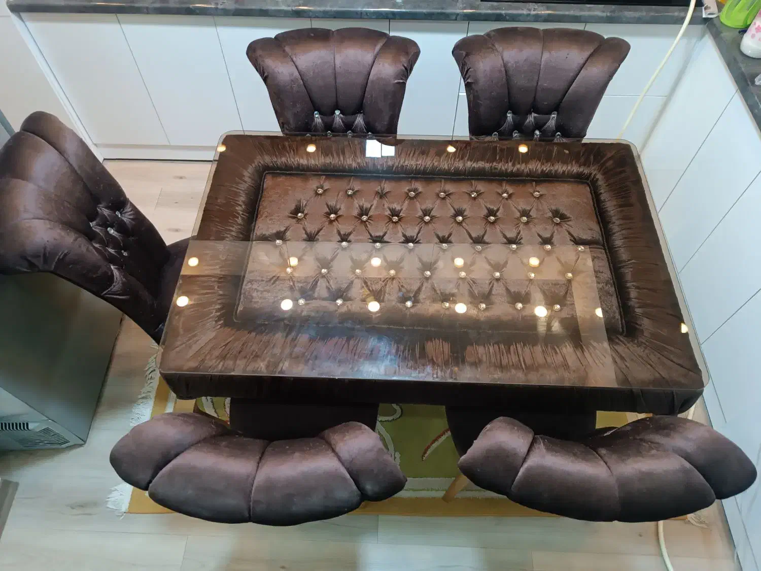 میز نهارخوری|میز و صندلی غذاخوری|گلبهار, شهر جدید گلبهار|دیوار