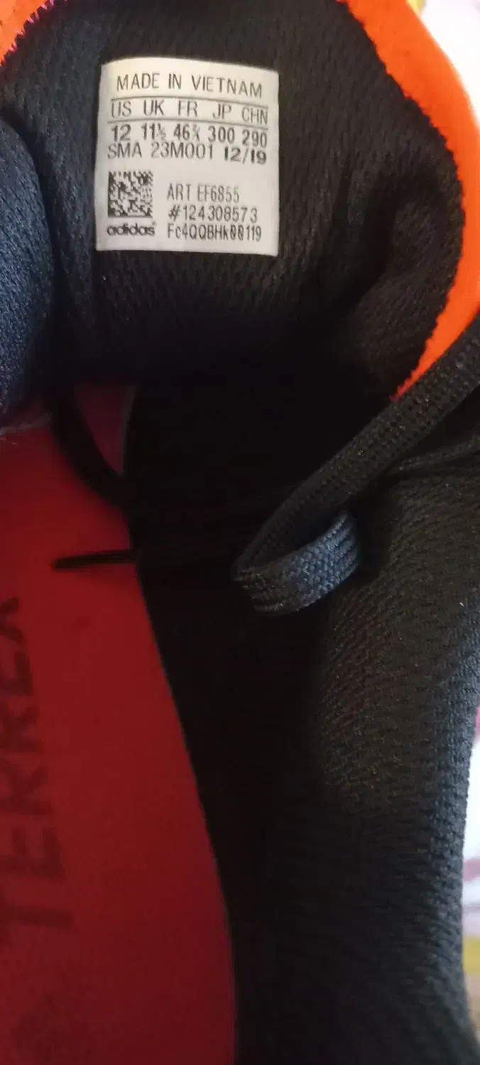 کفش آدیداس ترکس اورجینال مشکی قرمز|کیف، کفش، کمربند|سنندج, |دیوار