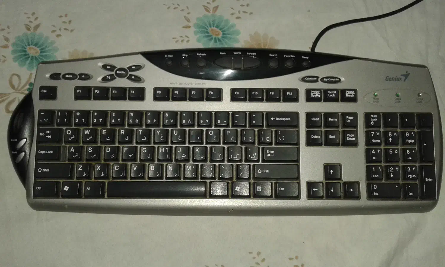 کیبورد|قطعات و لوازم جانبی رایانه|رباط‌کریم, شترخوار|دیوار