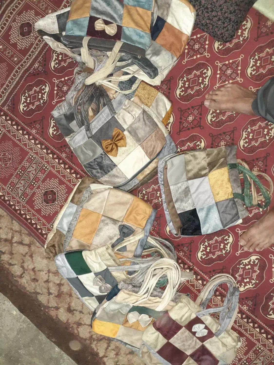 کیف سنتی گنبدی|کیف، کفش، کمربند|آق قلا, |دیوار