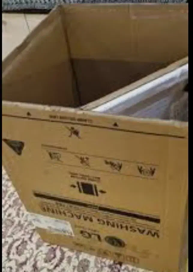 کارتون لباس شویی|ماشین لباسشویی و خشک‌کن لباس|شوشتر, |دیوار