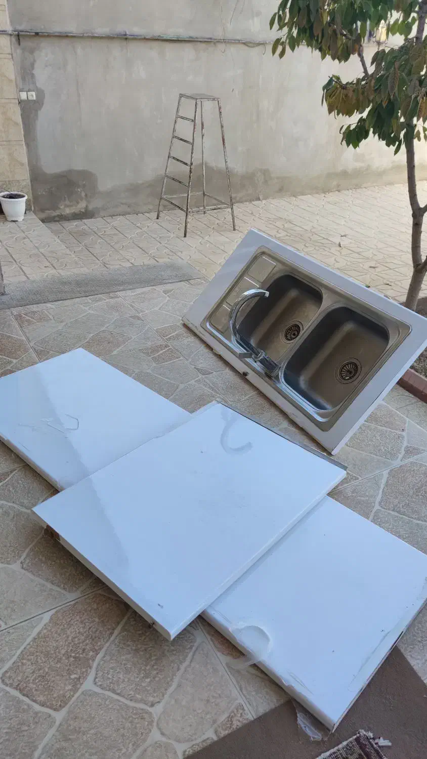 سینک و شیر آب|مصالح و تجهیزات ساختمان|خوی, |دیوار