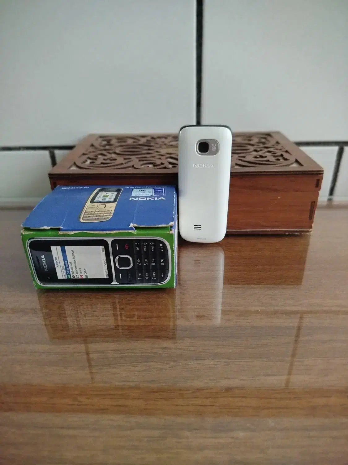 نوکیاC2.01فنلاند.سالم.|موبایل|اراک, |دیوار