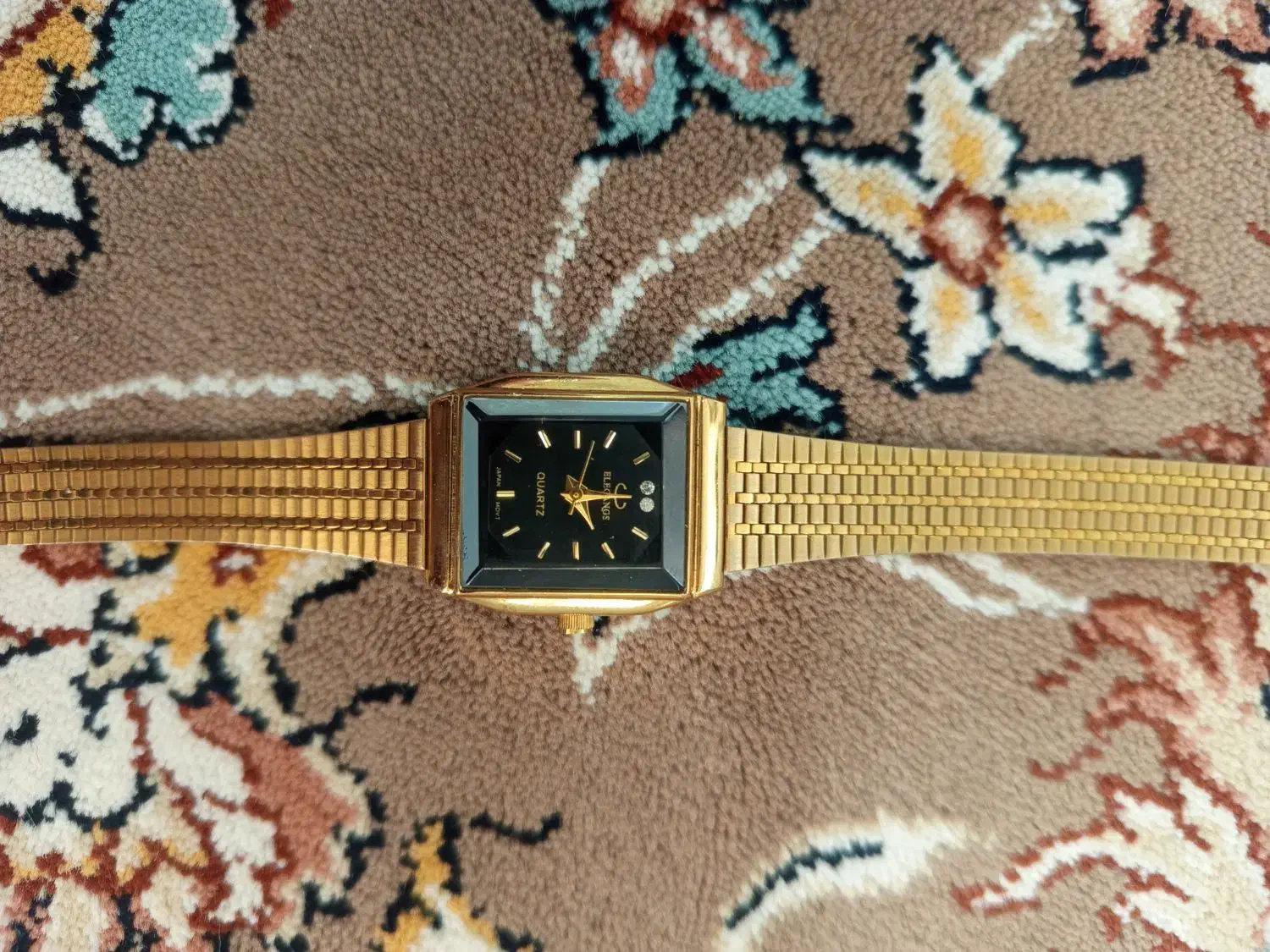 ساعت قدیمی مارک الگانس ژاپن استیل ضد آب|ساعت|رودهن, |دیوار