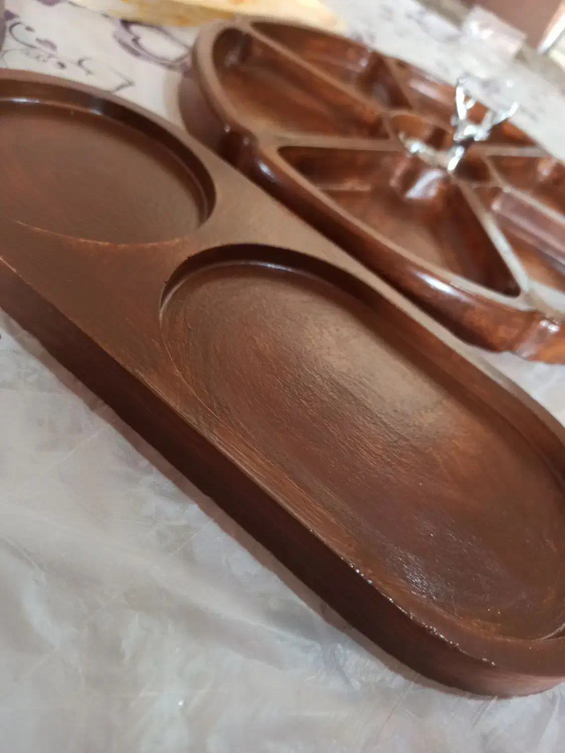 ست پذیرایی جنس سنگ مصنوعی|ظروف سرو و پذیرایی|لنجان, |دیوار