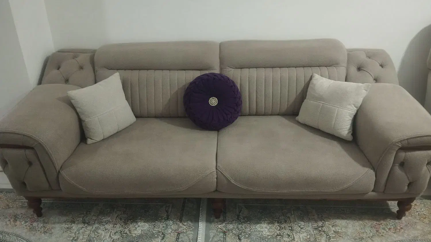 مبل ۸نفره تختخواب شو|مبلمان خانگی و میز عسلی|پاکدشت, شهرک امام رضا|دیوار