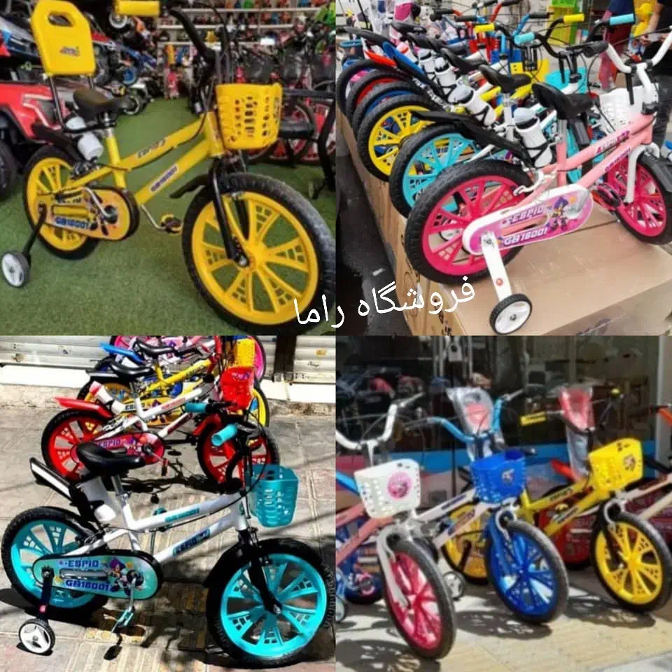 دوچرخه با بدنه فلزی سایز ۱۲و۱۶و ۲۰ نو  وآکبند|دوچرخه، اسکیت، اسکوتر|تبریز, |دیوار