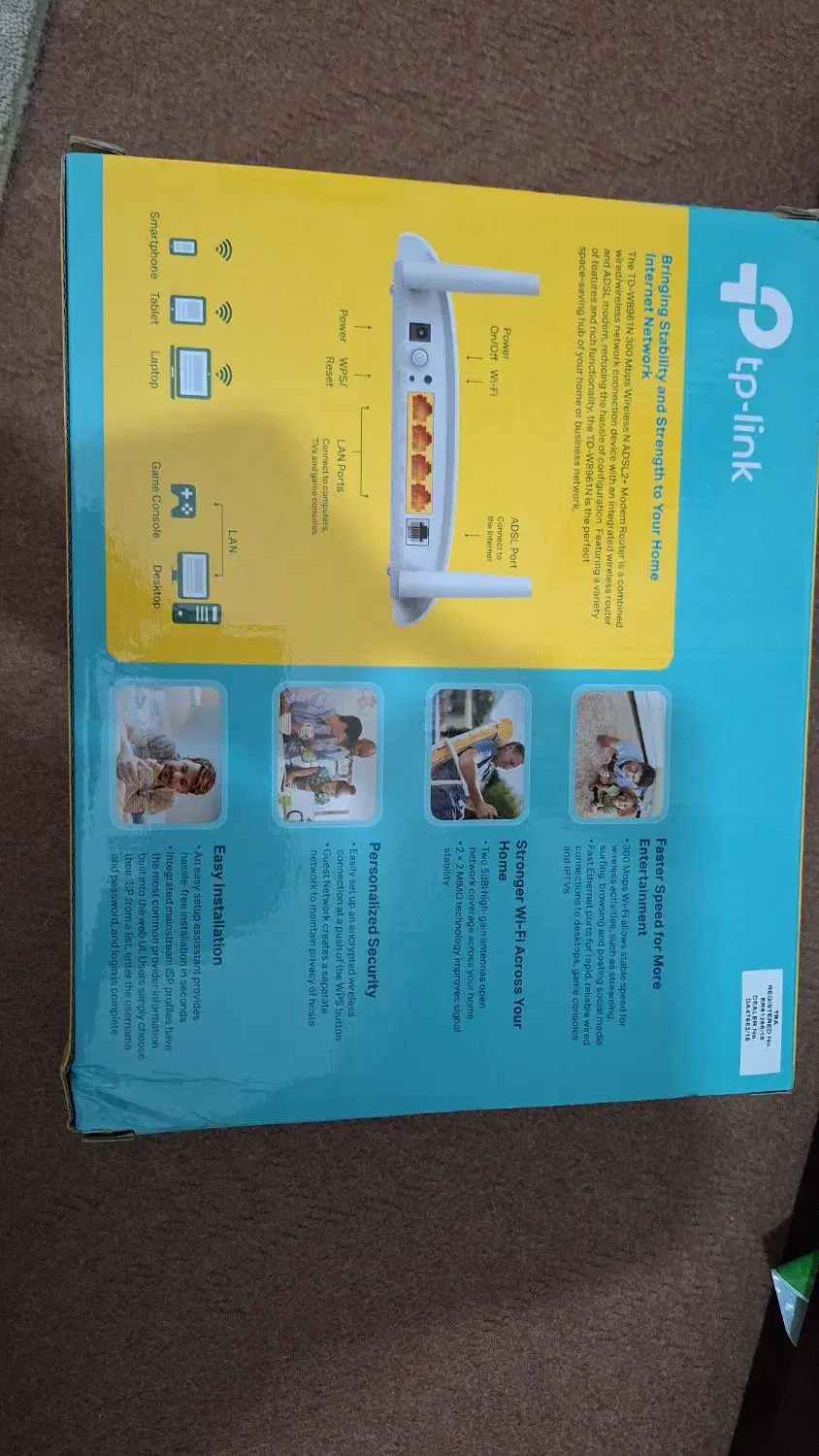 مودم TP linkکاملا نو و بدون استفاده|مودم و تجهیزات شبکه|مراغه, |دیوار