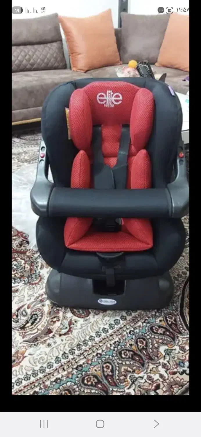 صندلی ماشین دلیجان مدل الیت نیو|تخت و صندلی بچه|آستانه اشرفیه, |دیوار