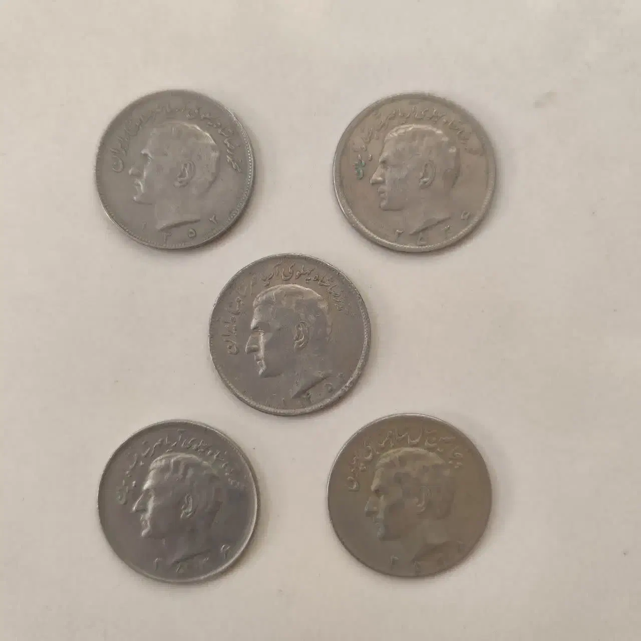 تعدادی سکه قدیمی|کلکسیون سکه، تمبر، اسکناس|تهران, نیروی دریایی|دیوار