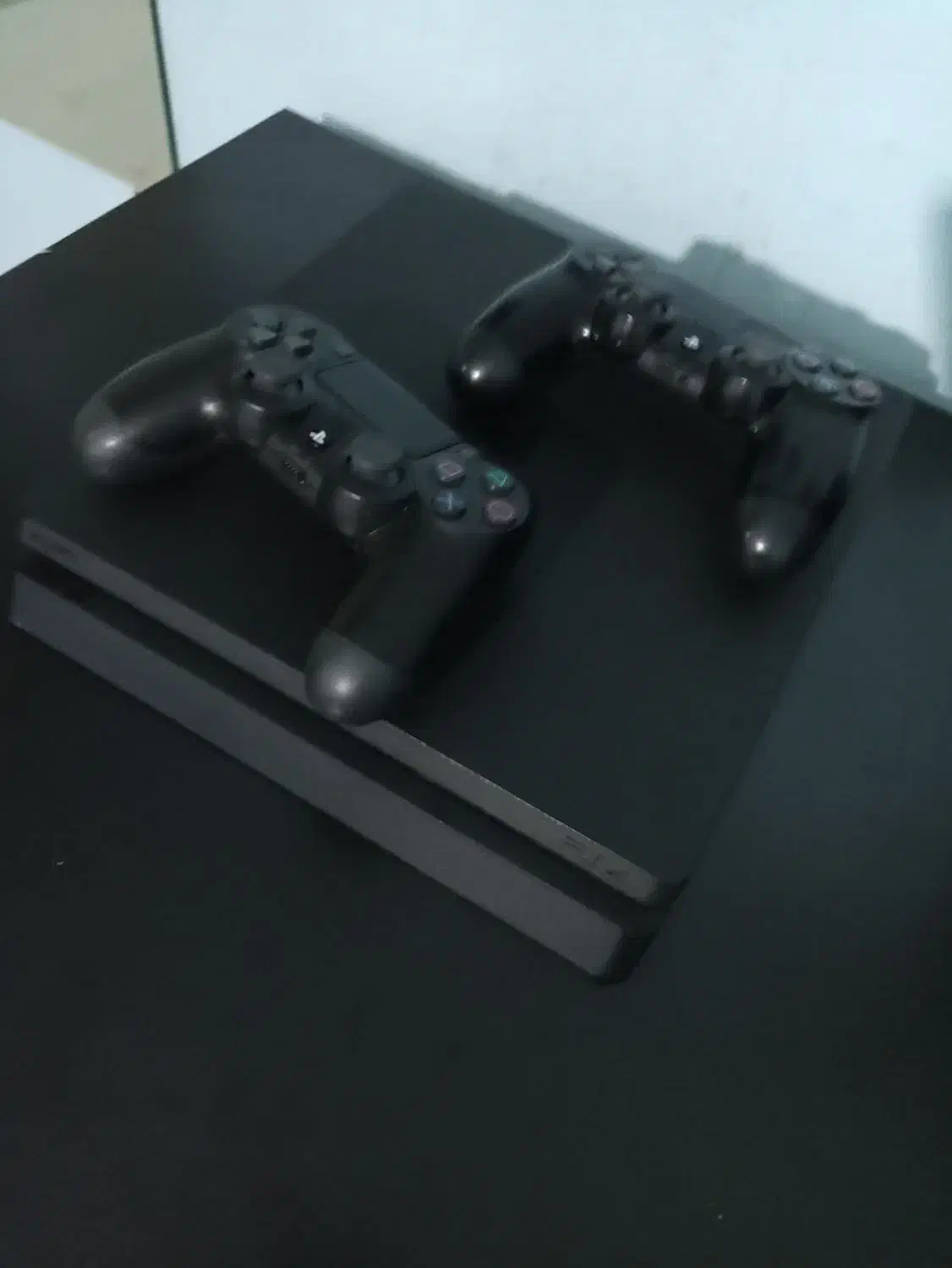 پلی استیشن 4 اسلیم ps4 دو دسته|کنسول، بازی ویدئویی و آنلاین|خرم‌آباد, |دیوار