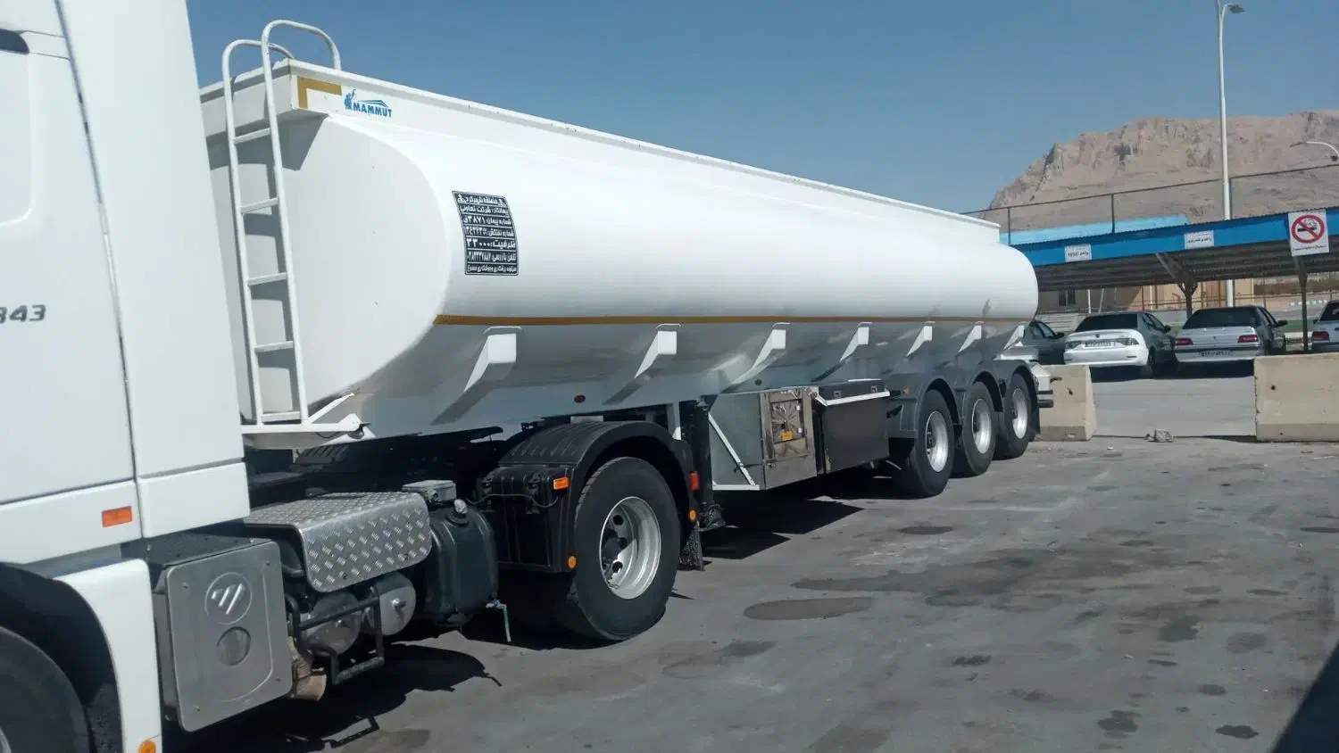 تانکر طرح ماموت|خودرو سنگین|اصفهان, باغ زرشک|دیوار