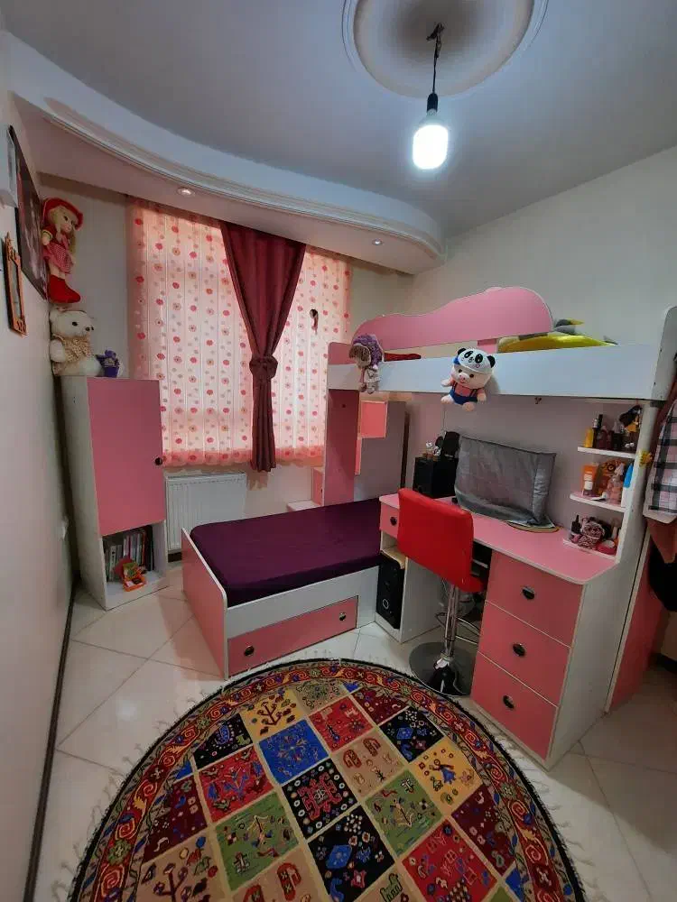 مجموعه تخت و کمد. تخت دوطبقه|تخت و سرویس خواب|تهران, افسریه شمالی|دیوار