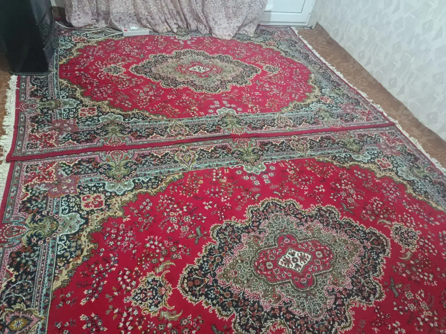 دو عدد فرش قیمت مناسب|فرش|الوند, |دیوار